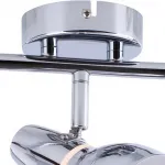Спот TopLight Dayna TL1243Y-03CH Цвет арматуры хром Цвет плафонов хром