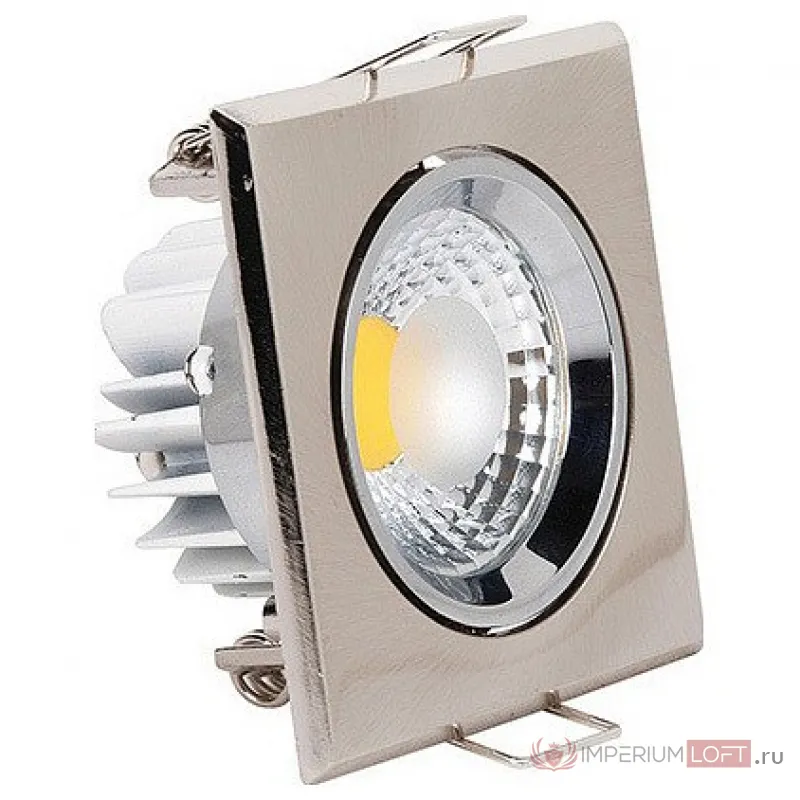 Встраиваемый светильник Horoz Electric Victoria HRZ00002535 Цвет арматуры никель Цвет плафонов прозрачный от ImperiumLoft
