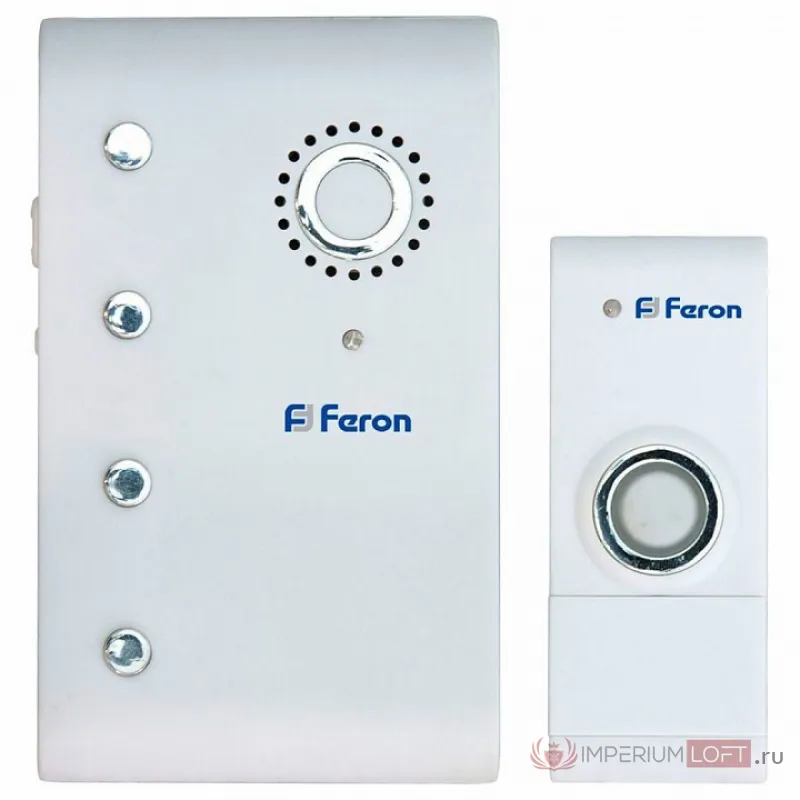Звонок беспроводной Feron Saffit E-367 23674 Цвет арматуры хром от ImperiumLoft
