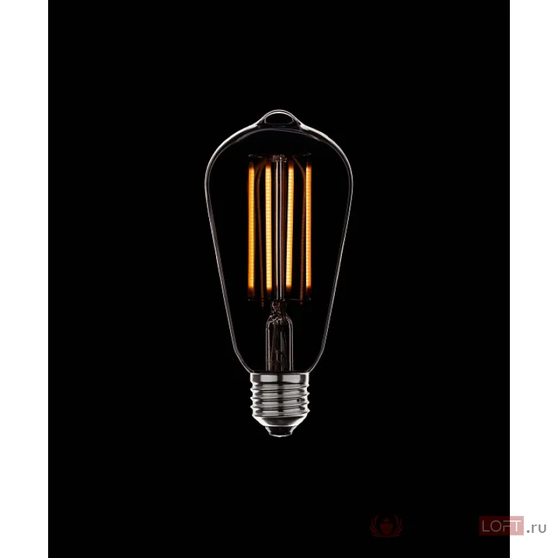Лампа светодиодная Sun Lumen ST64 E27 4Вт 2200K 056-762 от ImperiumLoft