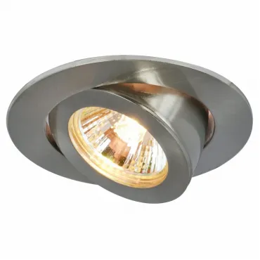 Встраиваемый светильник Arte Lamp Accento A4009PL-1SS Цвет арматуры серебро Цвет плафонов прозрачный