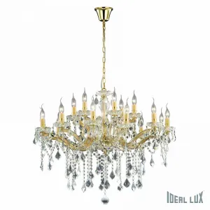 Подвесная люстра Ideal Lux FLORIAN FLORIAN SP18 ORO 