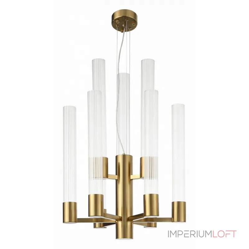 Подвесная люстра ST-Luce Terni SL1229.303.09 Цвет арматуры желтый Цвет плафонов неокрашенный