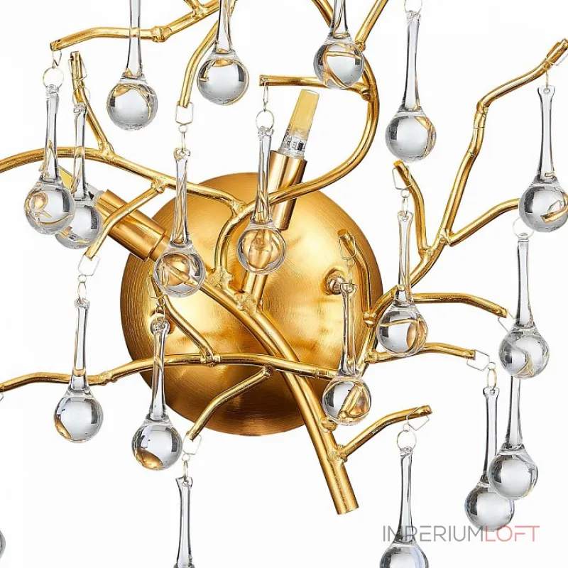 Бра ST-Luce Anzio 1 SL1651.201.02 Цвет арматуры Желтый Цвет плафонов Желтый от ImperiumLoft