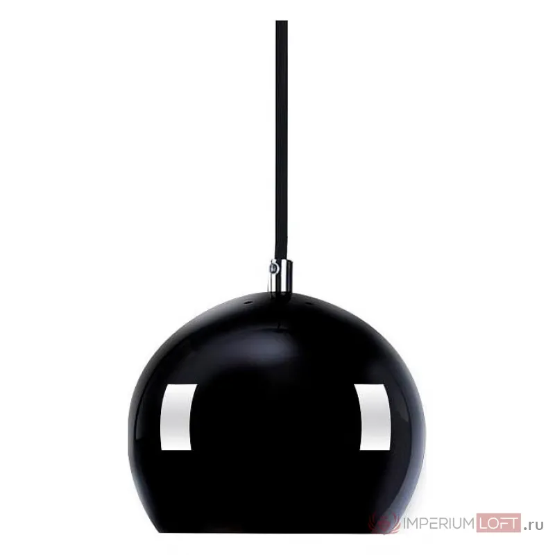Подвесной светильник Azzardo Noa 1 AZ1033 Цвет арматуры хром Цвет плафонов черный от ImperiumLoft