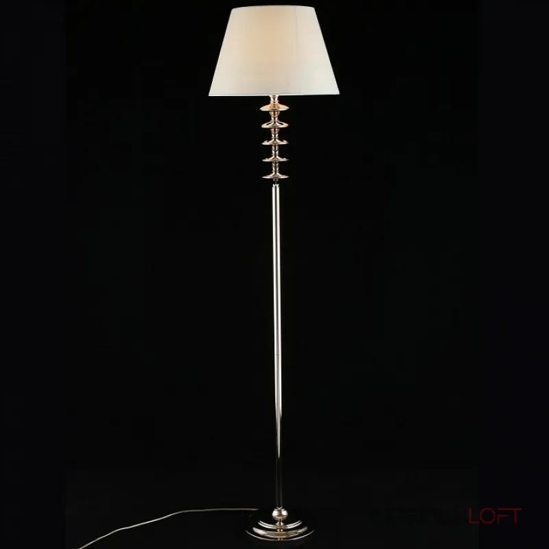 Торшер Aployt Perla APL.731.05.01 Цвет арматуры хром Цвет плафонов голубой