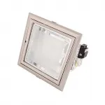 Встраиваемый светильник Horoz Electric HL627 HRZ00000651 Цвет арматуры никель Цвет плафонов никель
