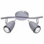 Спот Arte Lamp Regista A1966AP-2GY Цвет арматуры серый Цвет плафонов серый
