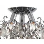 Потолочная люстра ST-Luce Orecchini SL846.102.03 Цвет арматуры хром Цвет плафонов черный от ImperiumLoft