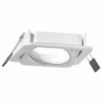 Встраиваемый светильник Ambrella Diy Spot 1 C7658 SWH белый песок 120*120*H25mm MR16 GU5.3 Цвет арматуры белый