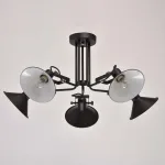 Люстра на штанге MW-Light Даунтаун 3 691010805 Цвет арматуры черный Цвет плафонов черный от ImperiumLoft