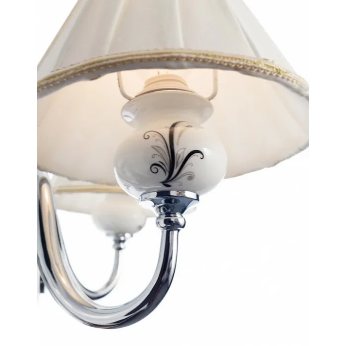 Бра Arte Lamp Veronika A2298AP-2CC Цвет арматуры хром Цвет плафонов белый от ImperiumLoft