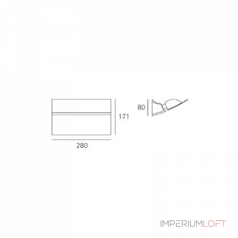 Настенный светильник Artemide M026020