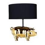 Настольная лампа декоративная Arte Lamp Procyon A4039LT-1GO Цвет арматуры Желтый Цвет плафонов Черный