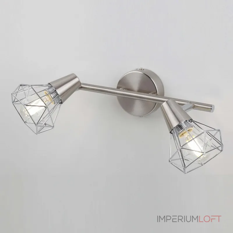 Спот Rivoli Distratto W2 SN Б0038107 Цвет арматуры никель Цвет плафонов никель