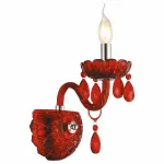 Бра Arte Lamp Teatro A3964AP-1RD Цвет арматуры хром Цвет плафонов красный
