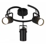 Спот Rivoli Mobile W3 BK Б0038140 Цвет арматуры черный Цвет плафонов черный