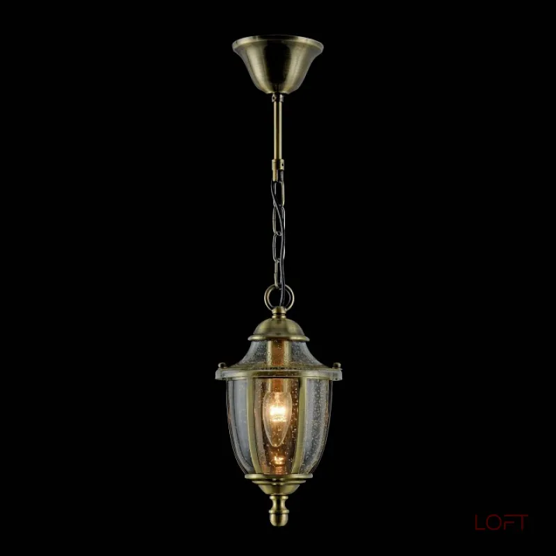 Подвесной светильник Maytoni Zeil H356-PL-01-BZ Цвет арматуры бронза Цвет плафонов прозрачный