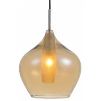 Подвесной светильник Lightstar Pentola 803043 Цвет арматуры хром Цвет плафонов желтый