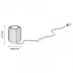 Настольная лампа декоративная Lucide Turbin 26500/05/36