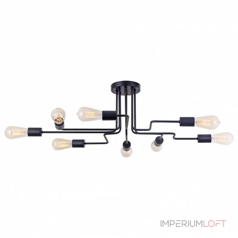 Люстра на штанге Maytoni Gilbert T532CL-08B Цвет арматуры черный от ImperiumLoft Люстра на штанге Maytoni Gilbert T532CL-08B Цвет арматуры черный от ImperiumLoft