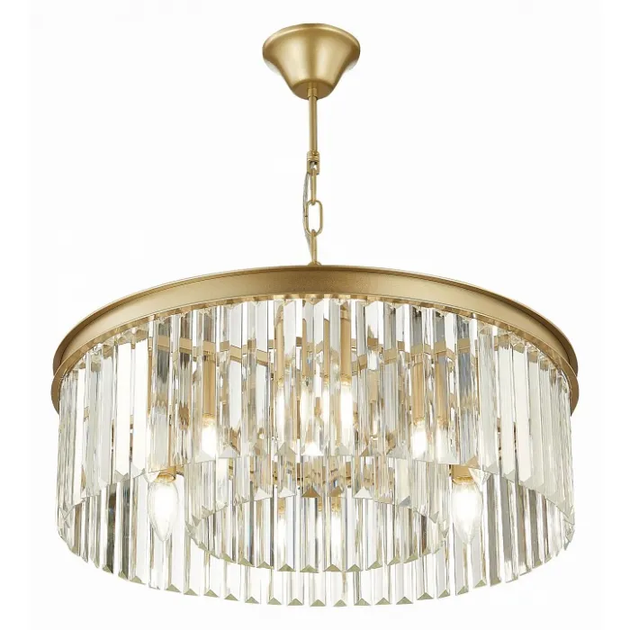 Подвесная люстра ST-Luce Ercolano SL1624.203.08 Цвет арматуры Желтый Цвет плафонов Неокрашенный от ImperiumLoft