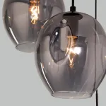Подвесной светильник Eurosvet Mill 50195/3 жемчуг черный от ImperiumLoft