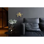 Накладной светильник MW-Light Альгеро 285021002 Цвет арматуры латунь Цвет плафонов прозрачный от ImperiumLoft