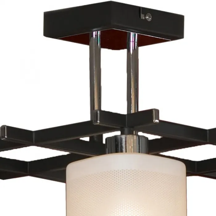 Люстра на штанге Lussole Costanzo LSL-9007-04 Цвет арматуры хром от ImperiumLoft