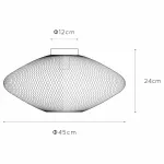 Потолочный светильник Lucide Mesh 21123/45/30 