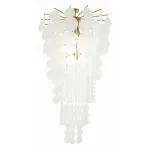 Люстра на штанге ST-Luce Vittoria SL1231.303.12 Цвет арматуры Желтый Цвет плафонов Белый от ImperiumLoft