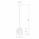 Подвесной светильник Eurosvet Moire 50137/1 белый от ImperiumLoft Подвесной светильник Eurosvet Moire 50137/1 белый от ImperiumLoft
