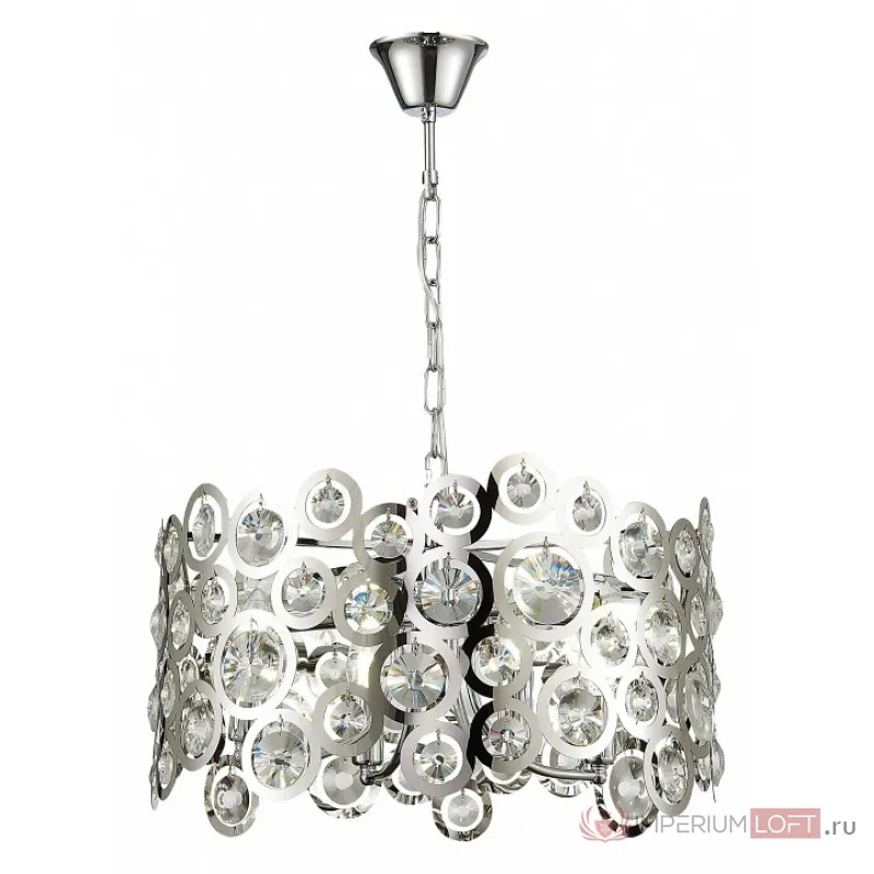 Подвесной светильник ST-Luce Letina SL1103.103.08 Цвет арматуры хром Цвет плафонов хром от ImperiumLoft