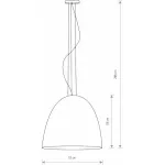 Подвесной светильник Nowodvorski Egg L 10320 от ImperiumLoft