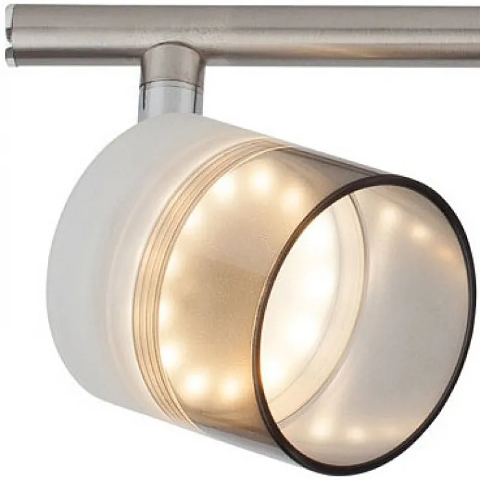 Спот TopLight Rosa TL1230Y-03SN Цвет арматуры никель Цвет плафонов прозрачный от ImperiumLoft