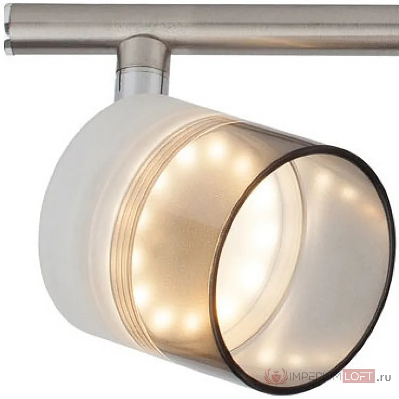 Спот TopLight Rosa TL1230Y-03SN Цвет арматуры никель Цвет плафонов прозрачный от ImperiumLoft