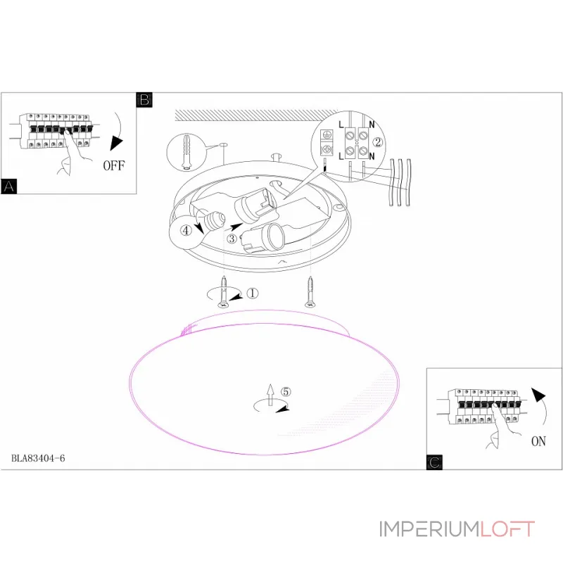 Потолочный светильник Eglo Ella 83404 