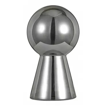 Настольная лампа декоративная Ideal Lux Birillo BIRILLO TL1 MEDIUM FUME&#039; Цвет арматуры серый Цвет плафонов серый