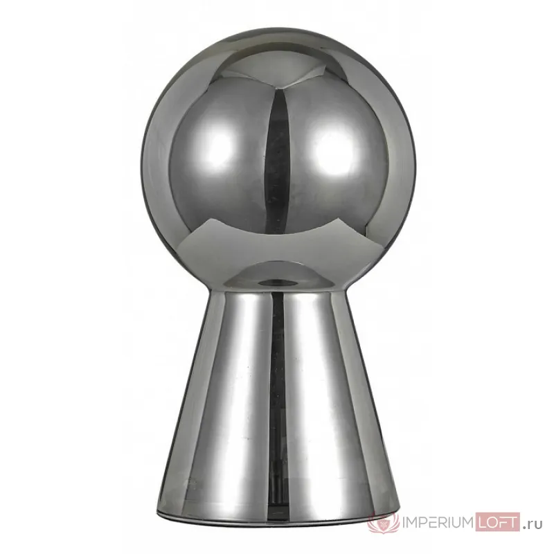 Настольная лампа декоративная Ideal Lux Birillo BIRILLO TL1 MEDIUM FUME&#039; Цвет арматуры серый Цвет плафонов серый от ImperiumLoft
