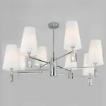 Люстра на штанге Eurosvet Milazzo 60137/8 хром от ImperiumLoft
