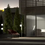 Наземный высокий светильник Novotech Roca 358583 Цвет плафонов белый от ImperiumLoft