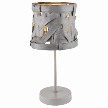 Настольная лампа декоративная TopLight Patricia TL1123-1T Цвет арматуры серый Цвет плафонов серый