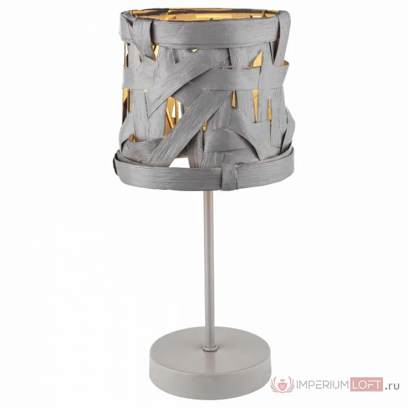 Настольная лампа декоративная TopLight Patricia TL1123-1T Цвет арматуры серый Цвет плафонов серый от ImperiumLoft