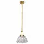 Подвесной светильник TopLight Pearle TL5262H Цвет арматуры золото Цвет плафонов прозрачный от ImperiumLoft
