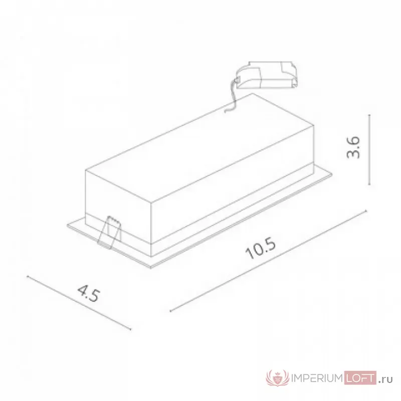 Встраиваемый светильник Arte Lamp Grill A3153PL-3BK Цвет арматуры черный Цвет плафонов розовый от ImperiumLoft