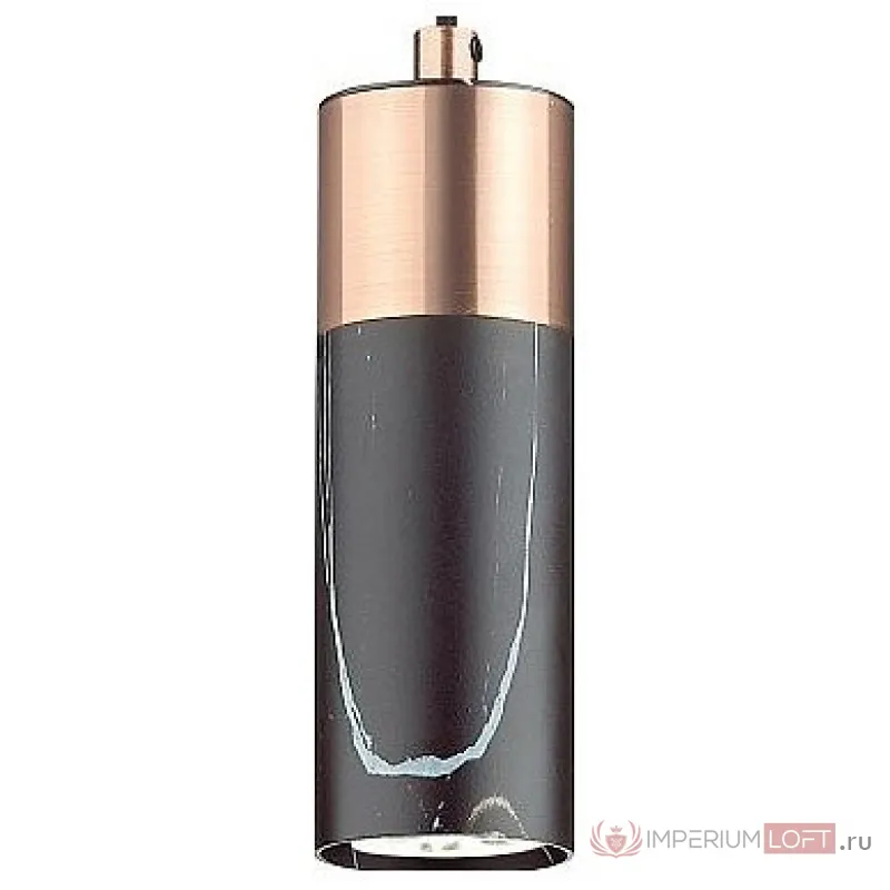 Подвесной светильник Favourite Gemma 2676-1P цвет арматуры черный цвет плафонов черный от ImperiumLoft