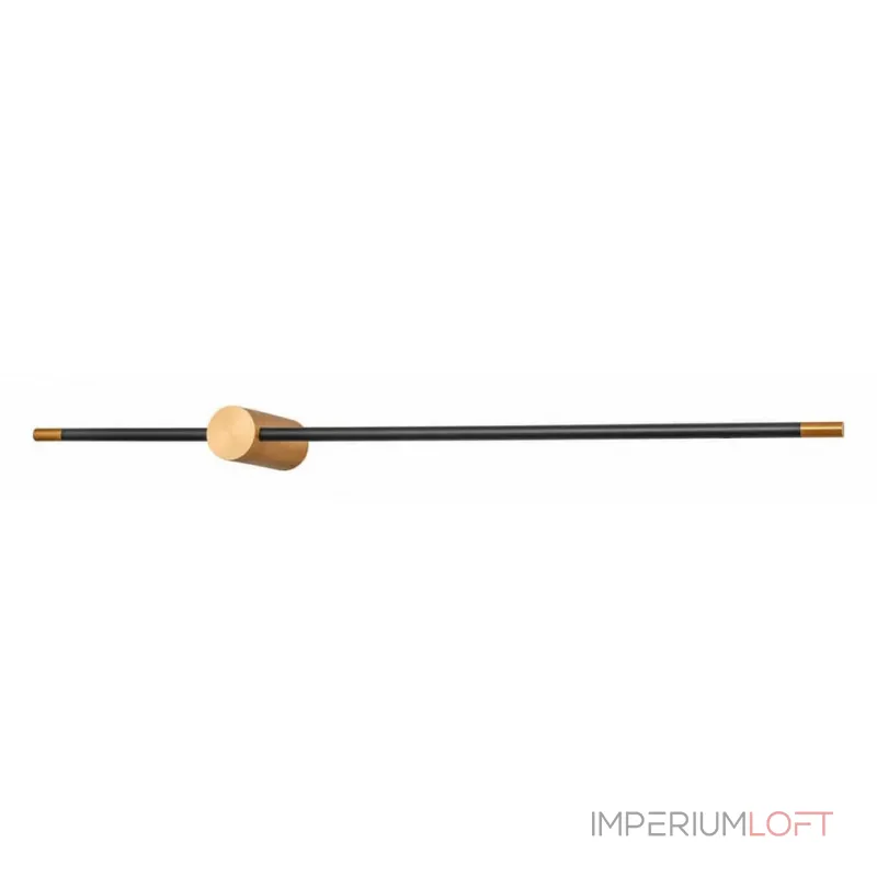 Бра Vele Luce Laser VL7182W21 Цвет арматуры золото Цвет плафонов черный