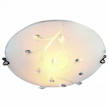 Накладной светильник Arte Lamp Jasmine A4040PL-3CC Цвет арматуры хром Цвет плафонов белый