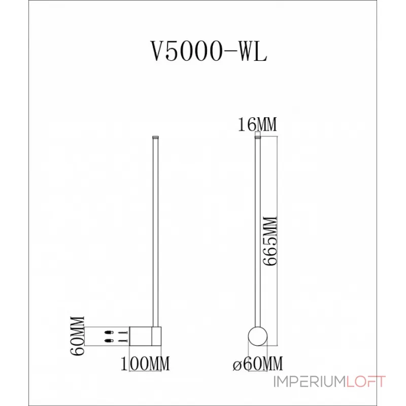 Бра Moderli Ricco V5000-WL