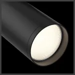 Светильник на штанге Maytoni Track lamps TR020-1-GU10-B Цвет арматуры черный Цвет плафонов черный от ImperiumLoft